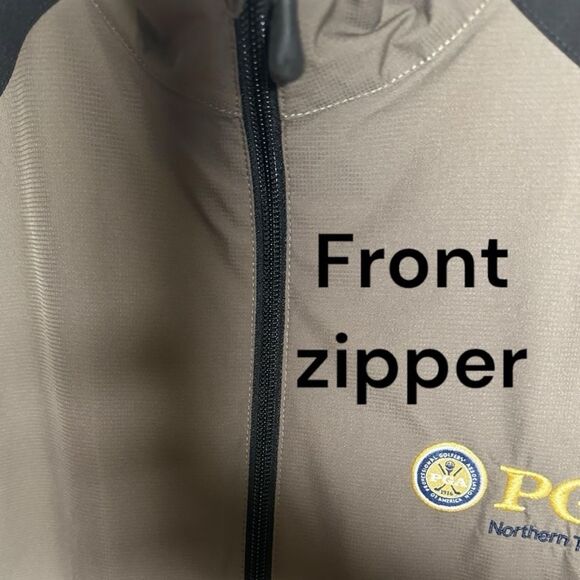 Cutter & Buck CB Weather Tec XXL Half Zip water Wind proof Short Sleeve Golf - Picture 2 of 13